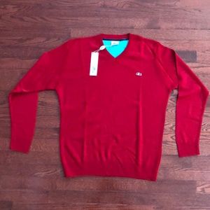 LACOSTE  - Men's V - Neck Sweater